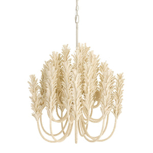 Arteriors - DSS05 - Three Light Chandelier - Kaia - Ivory/White