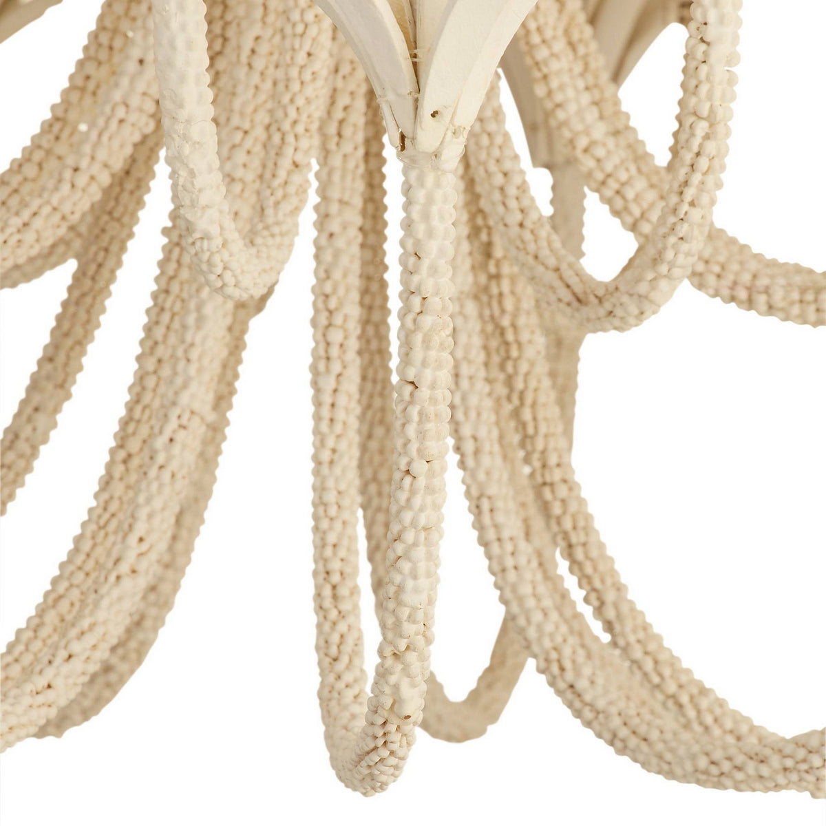 Arteriors - DSS05 - Three Light Chandelier - Kaia - Ivory/White