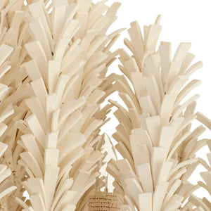 Arteriors - DSS05 - Three Light Chandelier - Kaia - Ivory/White