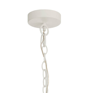 Arteriors - DSS05 - Three Light Chandelier - Kaia - Ivory/White
