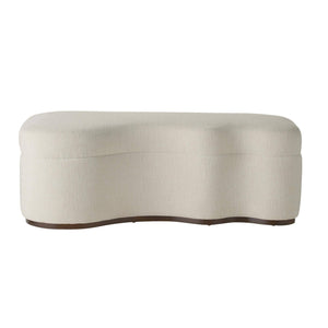 Arteriors - GDFHU01 - Bench - Shoal - Sand/Dark Walnut