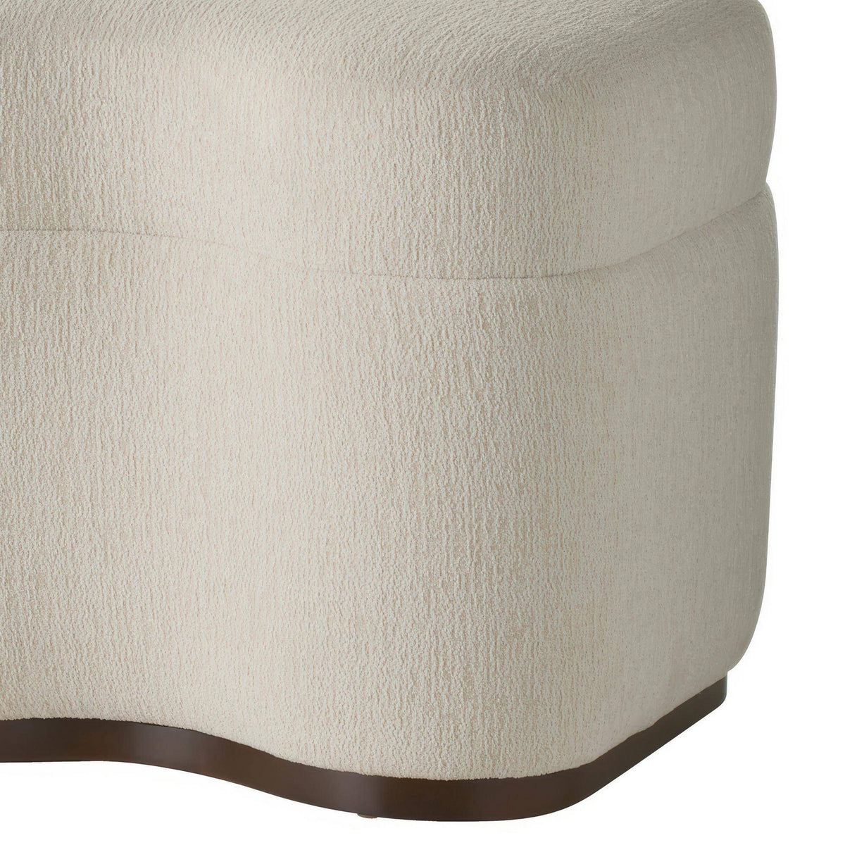 Arteriors - GDFHU01 - Bench - Shoal - Sand/Dark Walnut