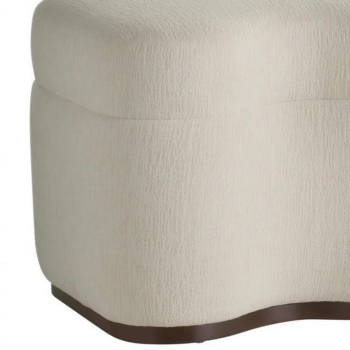 Arteriors - GDFHU02 - Bench - Shoal - Sand/Dark Walnut