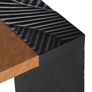 Arteriors - GDFLM01 - Console - Drift - Mottled Brown/Black
