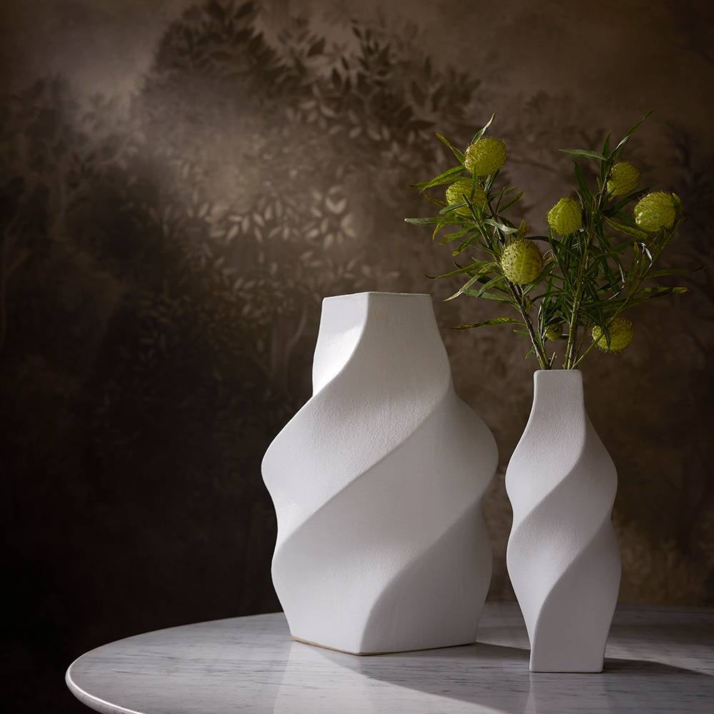 Arteriors - GDAVC02 - Vases, Set of 2 - Scylla - Matte White