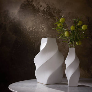 Arteriors - GDAVC02 - Vases, Set of 2 - Scylla - Matte White