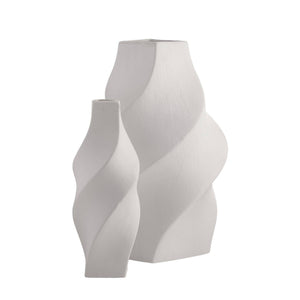 Arteriors - GDAVC02 - Vases, Set of 2 - Scylla - Matte White