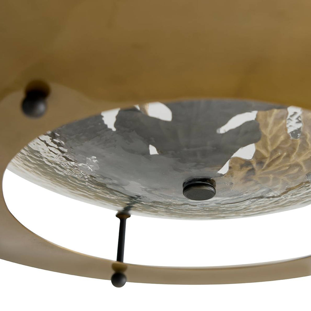 Arteriors - GDDMI01 - One Light Chandelier - Chene - Antique Brass/Clear