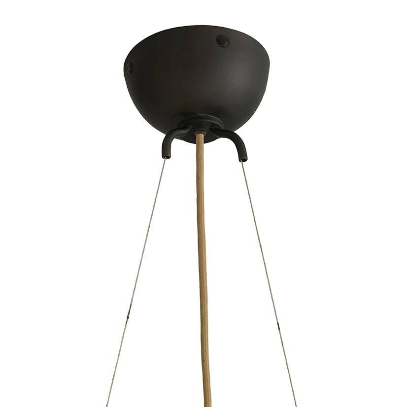 Arteriors - GDDMI01 - One Light Chandelier - Chene - Antique Brass/Clear