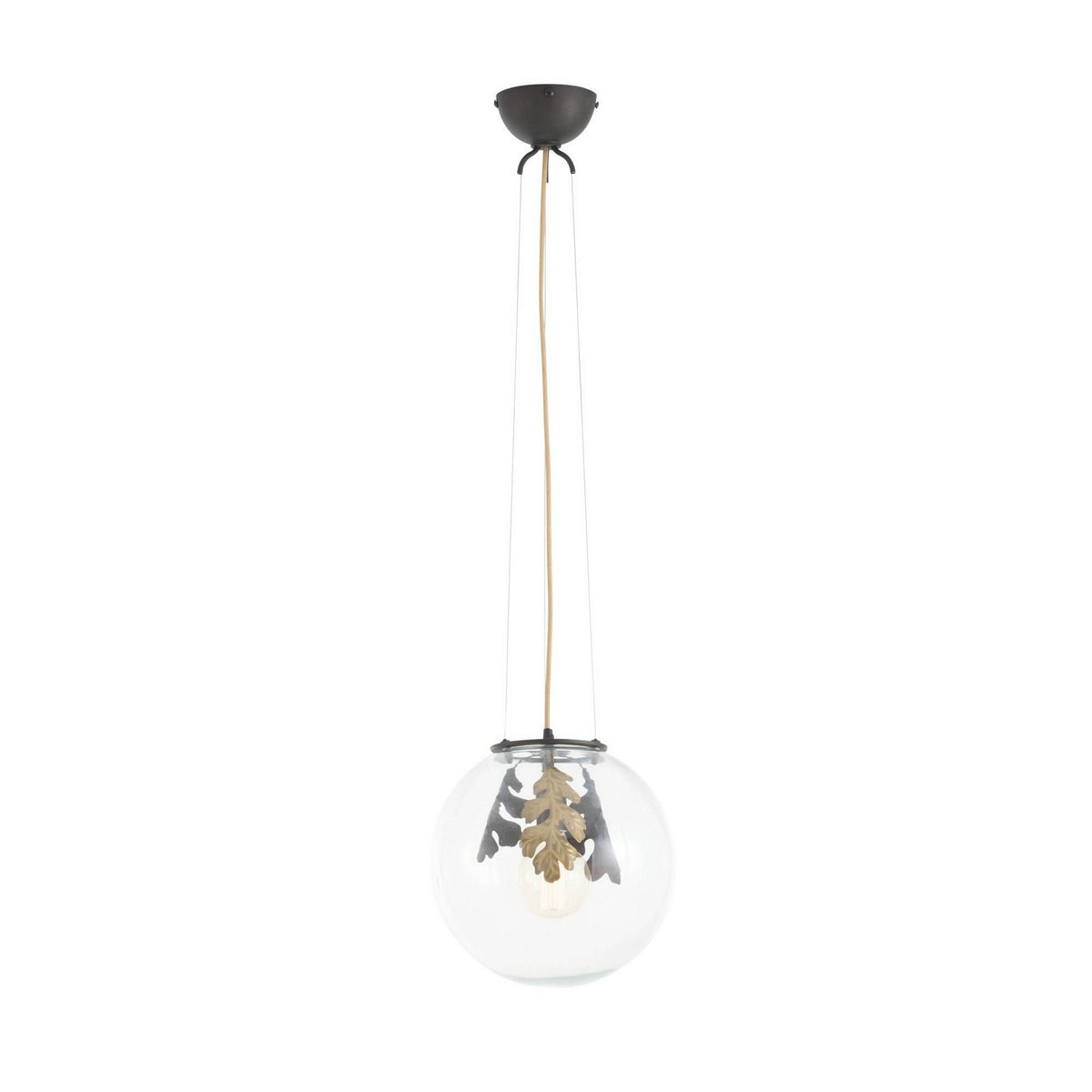 Arteriors - GDDPI04 - One Light Pendant - Chene - Bronze/Clear