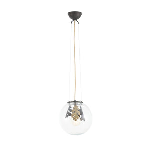 Arteriors - GDDPI04 - One Light Pendant - Chene - Bronze/Clear