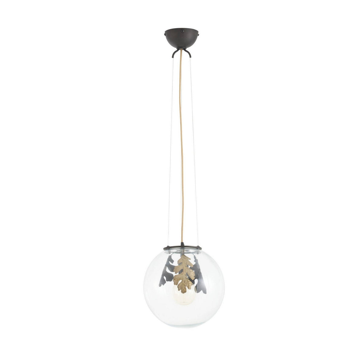 Arteriors - GDDPI04 - One Light Pendant - Chene - Bronze/Clear