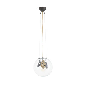Arteriors - GDDPI04 - One Light Pendant - Chene - Bronze/Clear