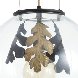 Arteriors - GDDPI04 - One Light Pendant - Chene - Bronze/Clear