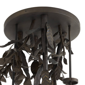 Arteriors - GDDLC01 - Three Light Chandelier - Will O' the Wisp - Bronze/Clear