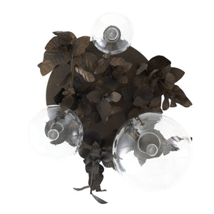 Arteriors - GDDLC01 - Three Light Chandelier - Will O' the Wisp - Bronze/Clear