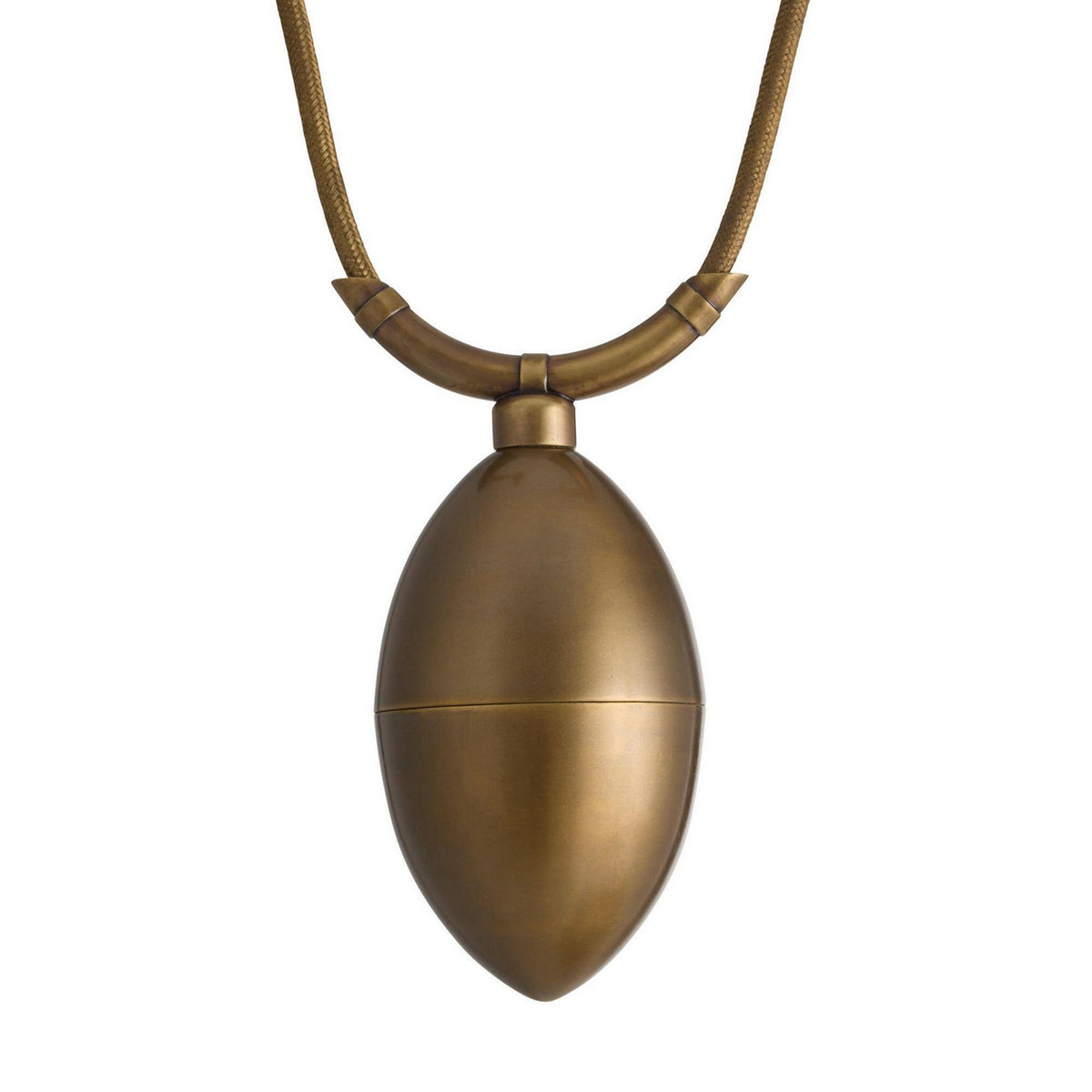 Arteriors - GDDPI01 - One Light Pendant - Egg - Antique Brass