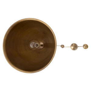 Arteriors - GDDPI01 - One Light Pendant - Egg - Antique Brass