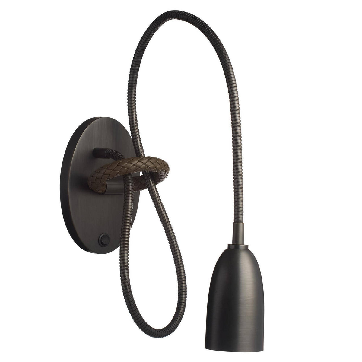 Arteriors - GDDWC06 - One Light Wall Sconce - Wrangle - English Bronze/Canteen