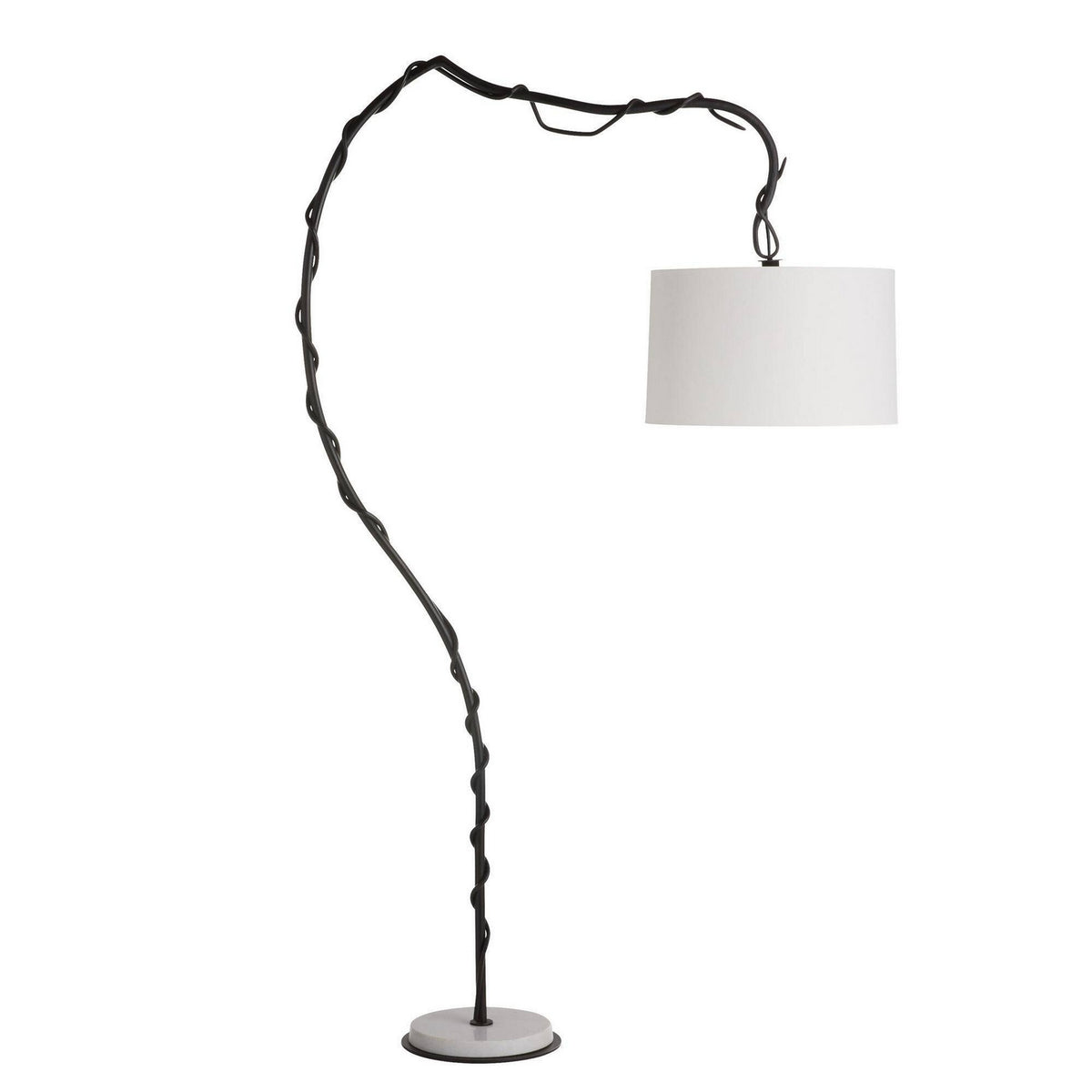Arteriors - GDPFI02-SH070 - One Light Floor Lamp - Muscadine - Bronze/White