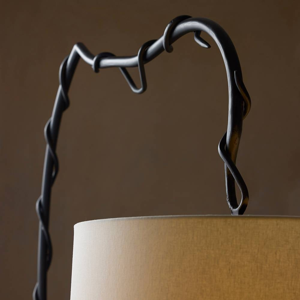 Arteriors - GDPFI02-SH070 - One Light Floor Lamp - Muscadine - Bronze/White