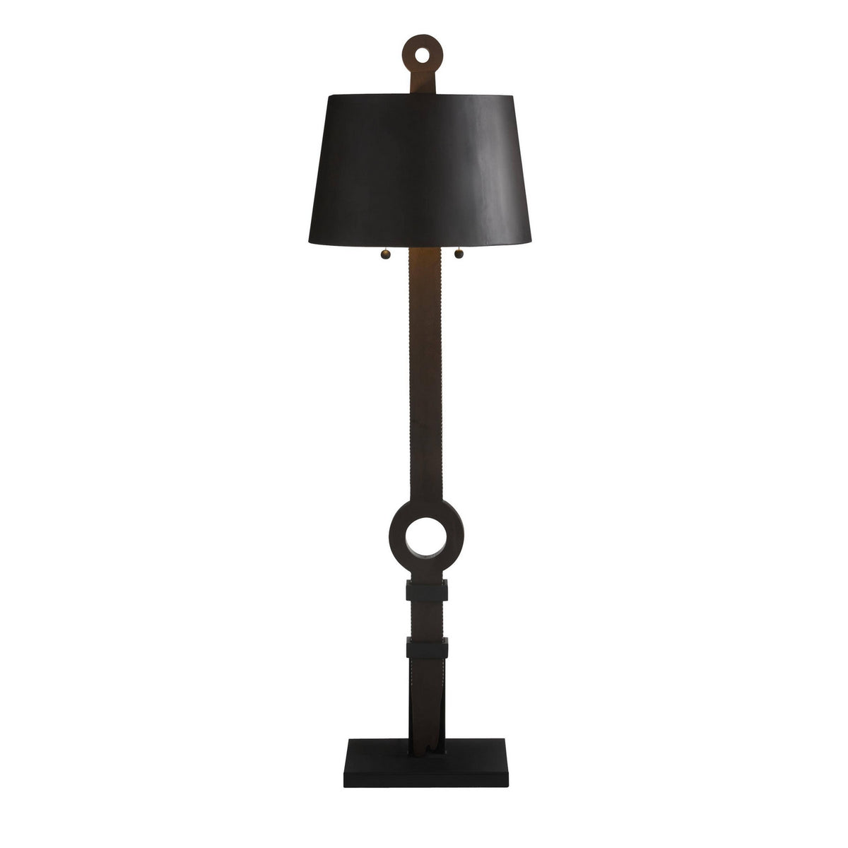 Arteriors - GDPFI03 - Two Light Floor Lamp - Totem - Ebony/Bronze