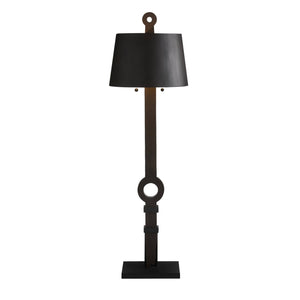 Arteriors - GDPFI03 - Two Light Floor Lamp - Totem - Ebony/Bronze