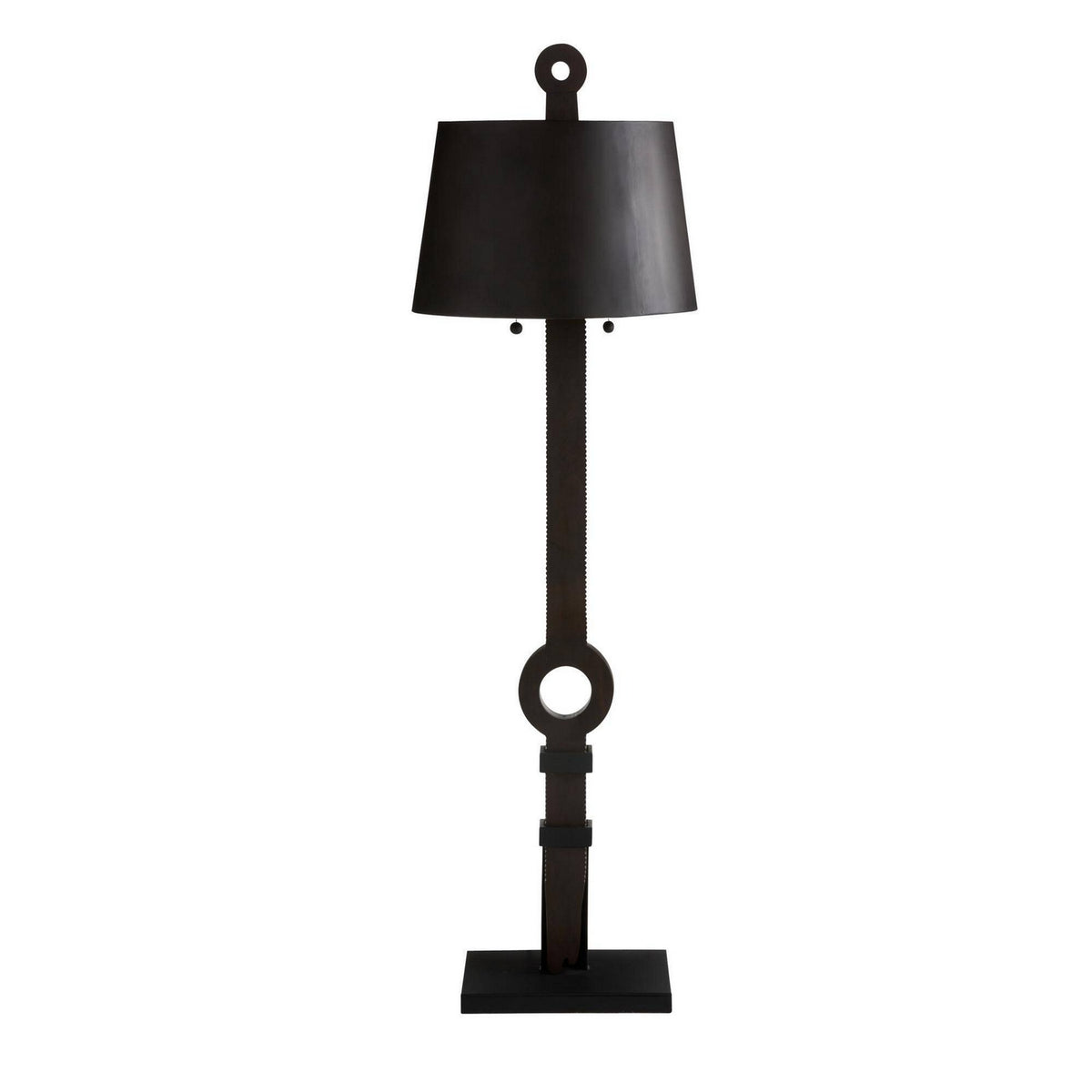 Arteriors - GDPFI03 - Two Light Floor Lamp - Totem - Ebony/Bronze