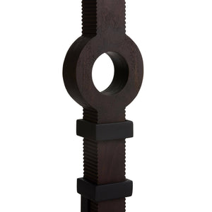 Arteriors - GDPFI03 - Two Light Floor Lamp - Totem - Ebony/Bronze