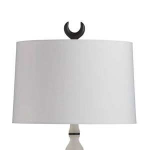 Arteriors - GDPTC02-829 - Two Light Table Lamp - Minaret - White/English Bronze