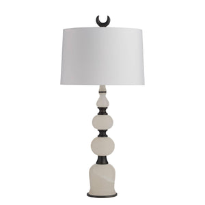 Arteriors - GDPTC02-829 - Two Light Table Lamp - Minaret - White/English Bronze
