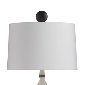 Arteriors - GDPTC02-829 - Two Light Table Lamp - Minaret - White/English Bronze
