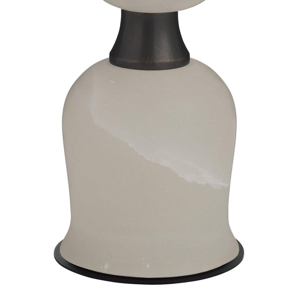 Arteriors - GDPTC02-829 - Two Light Table Lamp - Minaret - White/English Bronze