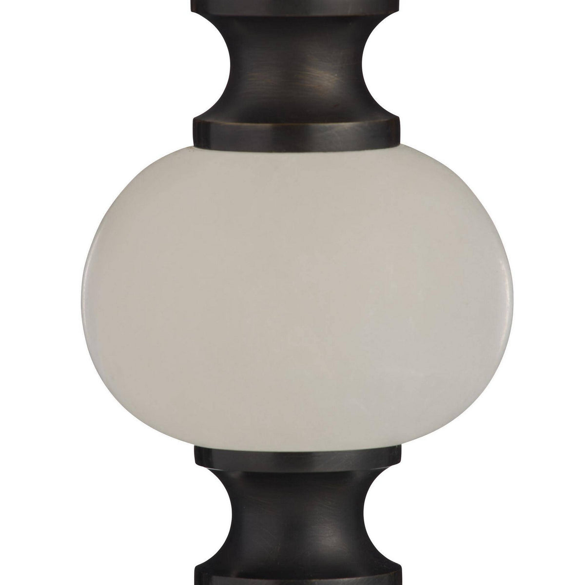 Arteriors - GDPTC02-829 - Two Light Table Lamp - Minaret - White/English Bronze