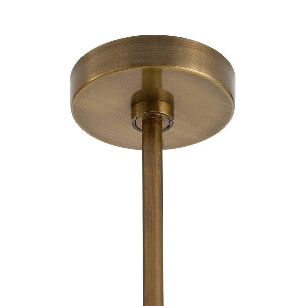 Arteriors - DSI16 - Three Light Chandelier - Decora - Smoke/Antique Brass