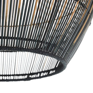 Arteriors - DPS09 - One Light Pendant - Swami - Natural and Black/Antique Brass