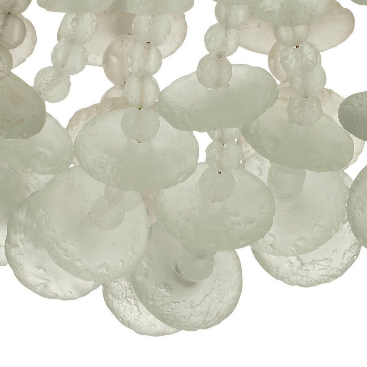 Arteriors - DMI33 - Six Light Chandelier - Cyprus - Organic Frosted/Bronze