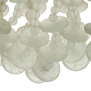 Arteriors - DMI33 - Six Light Chandelier - Cyprus - Organic Frosted/Bronze