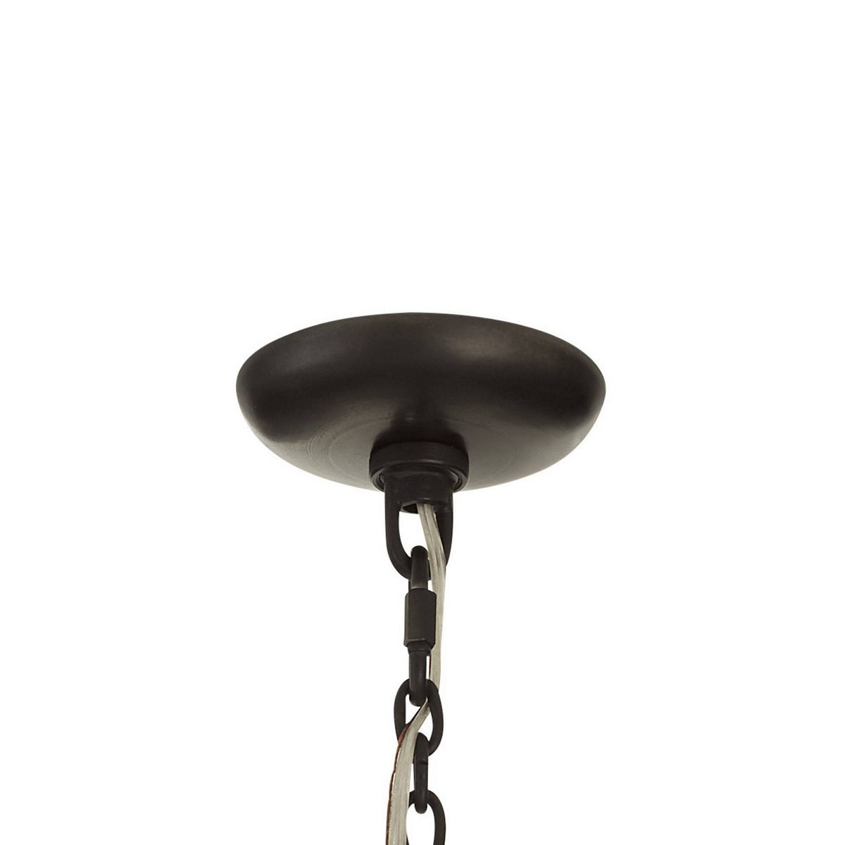 Arteriors - DMI33 - Six Light Chandelier - Cyprus - Organic Frosted/Bronze