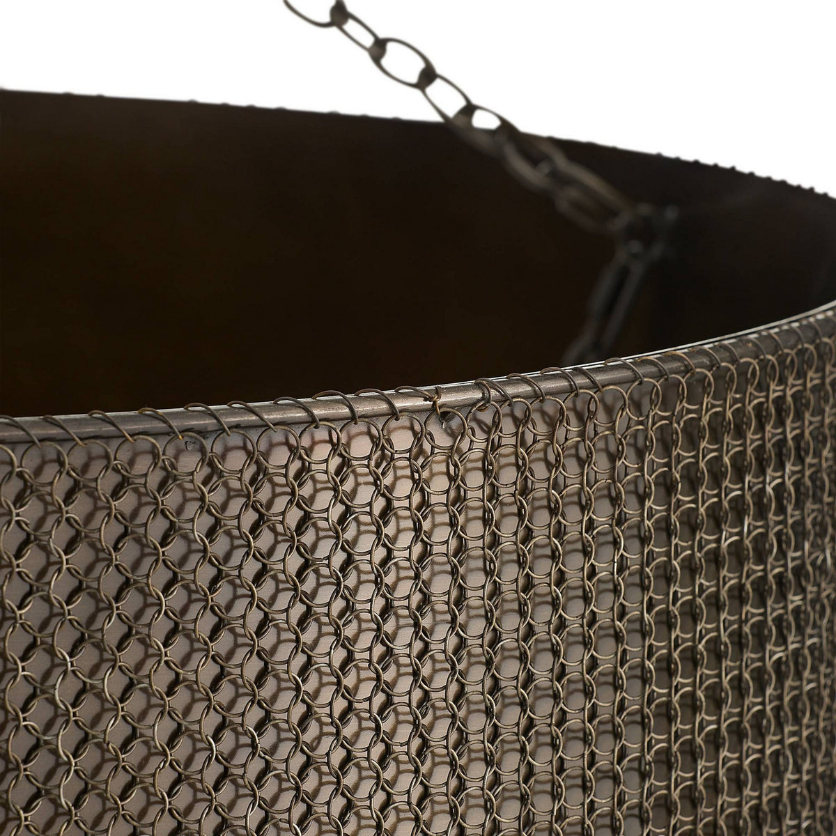Arteriors - DMI31 - Six Light Chandelier - Hecche - Carbon/Bronze