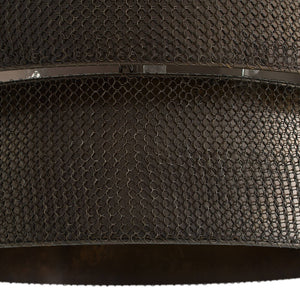 Arteriors - DMI31 - Six Light Chandelier - Hecche - Carbon/Bronze