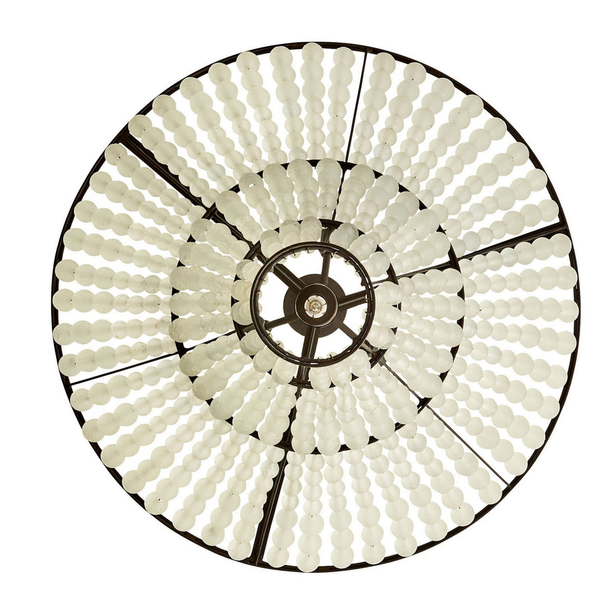 Arteriors - DMI29 - Four Light Chandelier - Lulu - Bronze/Organic Frosted