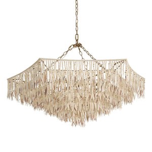 Arteriors - DLS19 - Three Light Chandelier - Josephine - Natural/Ivory