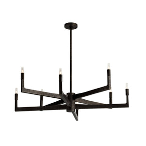 Arteriors - DLC46 - Eight Light Chandelier - Griff - English Bronze/English Bronze
