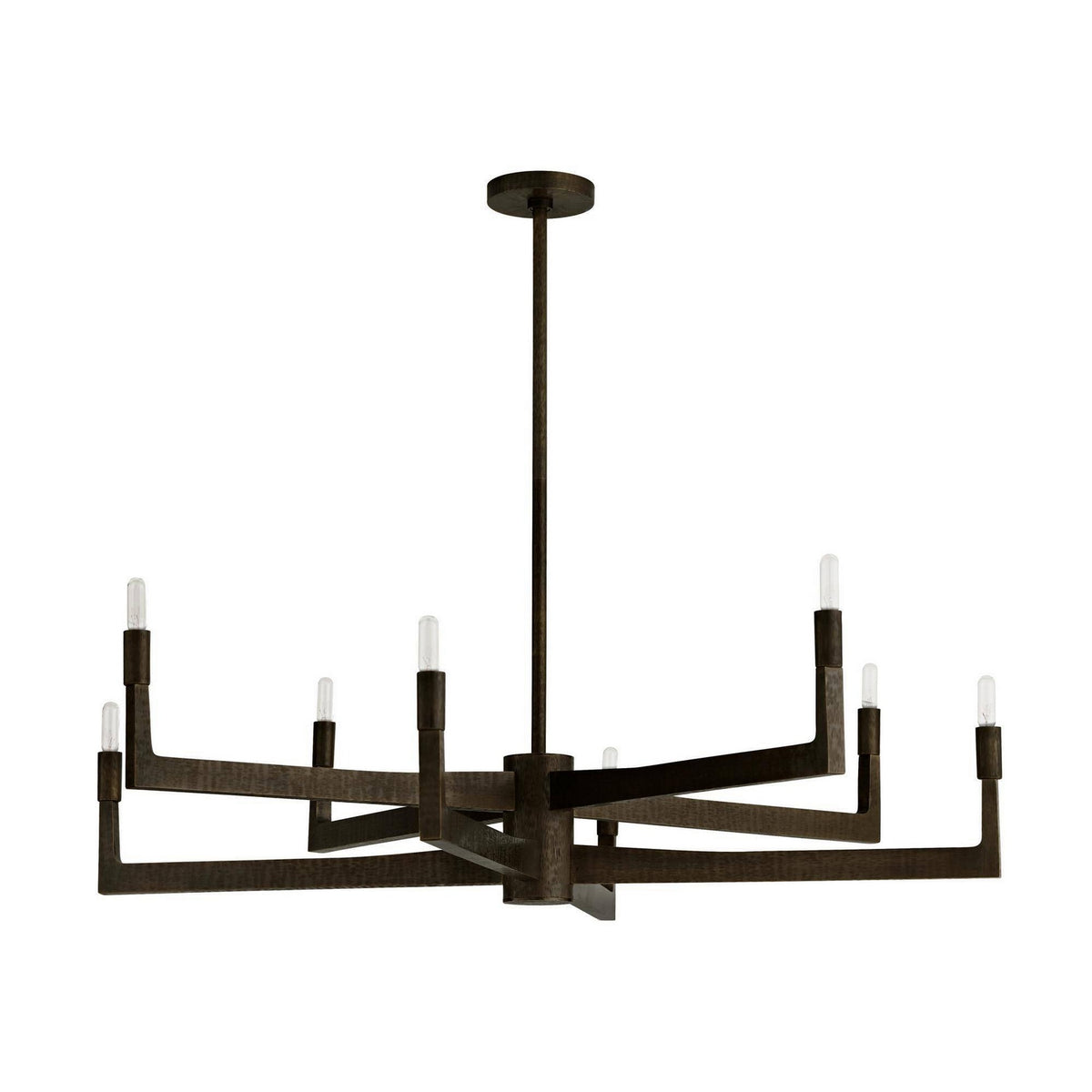 Arteriors - DLC46 - Eight Light Chandelier - Griff - English Bronze/English Bronze