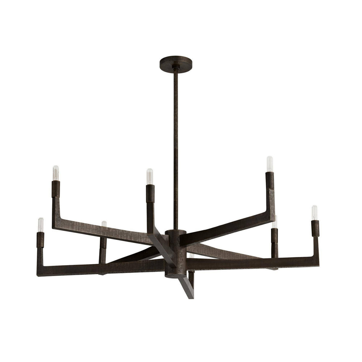Arteriors - DLC46 - Eight Light Chandelier - Griff - English Bronze/English Bronze