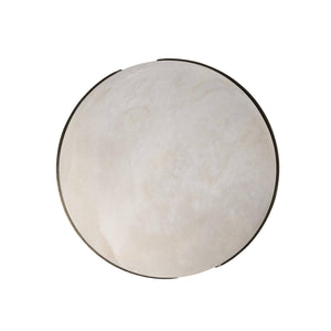 Arteriors - DFC34 - LED Flush Mount - Elara - White/White Bronze