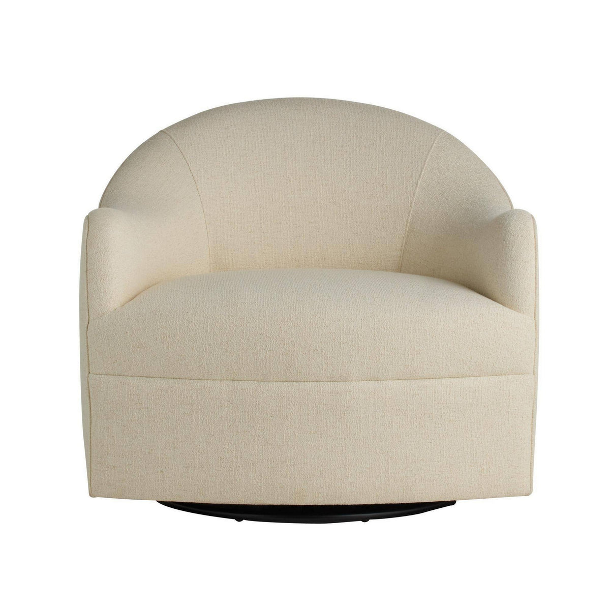 Arteriors - FRU18 - Chair - Delfino - Oxford White/Blackened Iron
