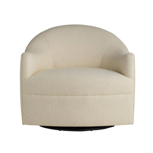 Arteriors - FRU18 - Chair - Delfino - Oxford White/Blackened Iron