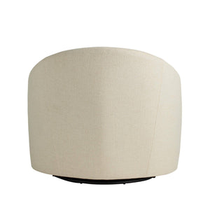 Arteriors - FRU18 - Chair - Delfino - Oxford White/Blackened Iron